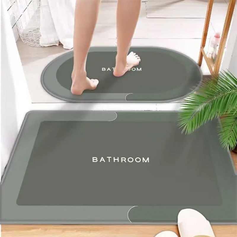 Bathroom Toilet Toilet Bedroom Door Absorbent Floor Mat