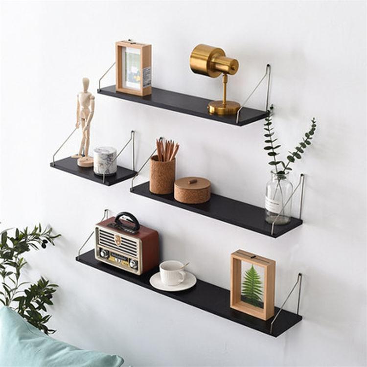 Punch-free Wall Shelf Bedroom Ledge Wall-mounted