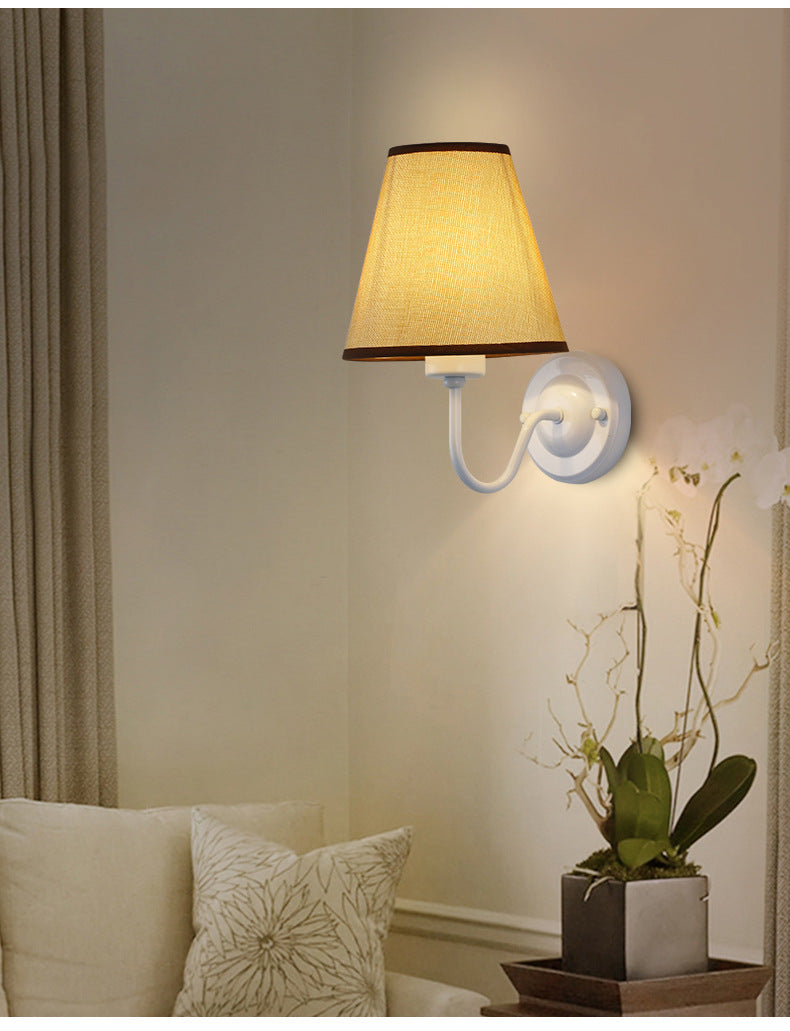 Indoor Bedroom Bedside Wall Lamp Creative Hotel